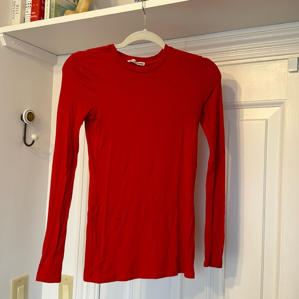 Reformation long sleeve shirt